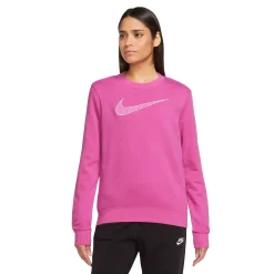 Women's Nike Sportswear Club Fleece Gingham Logo Sweatshirt 9 Women's Nike Sportswear Club Fleece Gingham Logo Sweatshirt -Adidas shop 5813726 Active Fuchsia