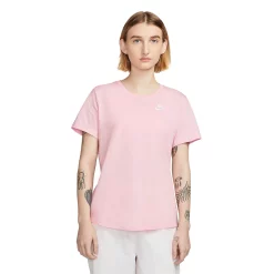 Women's Nike Sportswear Club Essentials Tee -Adidas shop 5813727 Soft Pink