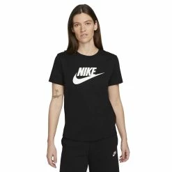 Women's Nike Sportswear Essentials Logo Tee 14 Women's Nike Sportswear Essentials Logo Tee -Adidas shop 5813729 Black