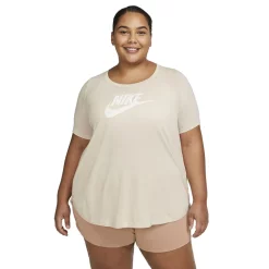 Plus Size Nike Sportswear Club Tee -Adidas shop 5815789 Oatmeal