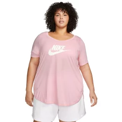 Plus Size Nike Sportswear Club Tee -Adidas shop 5815789 Soft Pink