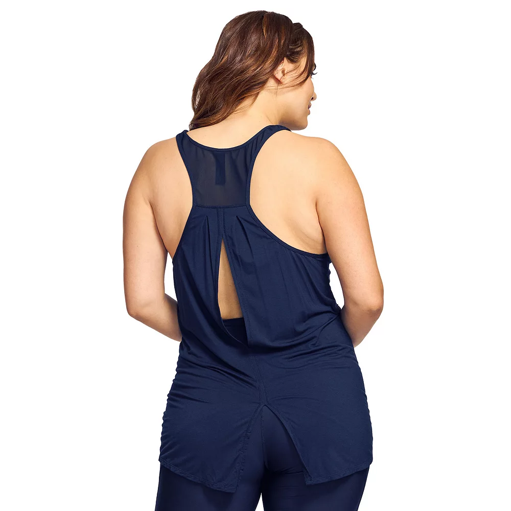Plus Size Mazu Swim Ultra Soft Racerback Cover Up Tank 5 Plus Size Mazu Swim Ultra Soft Racerback Cover Up Tank - Image 3