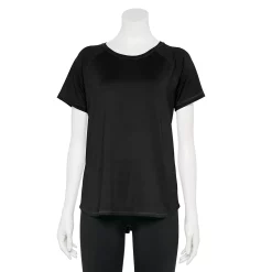 Women's Tek Gear® Adaptive Workout Tee -Adidas shop 5913948 Mineral Black