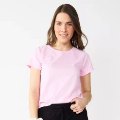 Women's Tek Gear® Core Raglan Tee -Adidas shop 5942070 Cora Pink