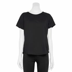 Women's Tek Gear® Core Raglan Tee -Adidas shop 5942070 Mineral Black