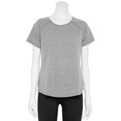 Women's Tek Gear® Core Raglan Tee -Adidas shop 5942070 Smoky Slate