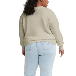 Plus Size Levi's® Standard Graphic Crew Sweatshirt -Adidas shop 5974049 ALT