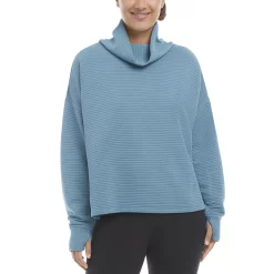 Women's Danskin Ridge Cowlneck Fleece Pullover