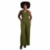 Poetic Justice Women's Sleeveless V-Neck Wide Leg Jumsuit 1 Poetic Justice Women's Sleeveless V-Neck Wide Leg Jumsuit -Adidas shop 6061380 Olive