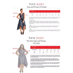 Poetic Justice Curvy Women's Sheath Dress -Adidas shop 6061630 ALT3