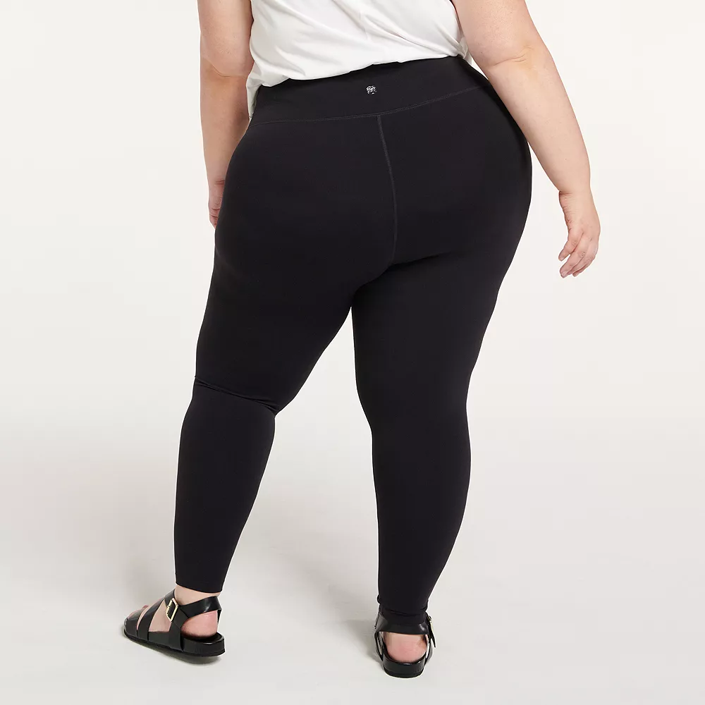 Plus Size FLX Affirmation High-Waisted 7/8 Ankle Leggings 7 Plus Size FLX Affirmation High-Waisted 7/8 Ankle Leggings - Image 5