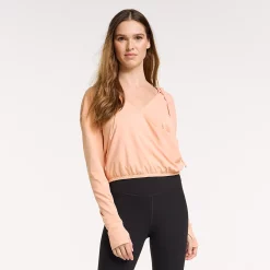 Women's FLX Surplice Lightweight Hoodie 10 Women's FLX Surplice Lightweight Hoodie -Adidas shop 6142318 Blushed Out