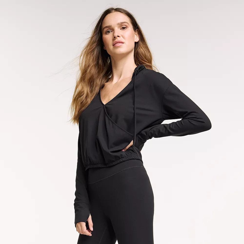 Women's FLX Surplice Lightweight Hoodie 3 Women's FLX Surplice Lightweight Hoodie