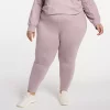 Plus Size FLX Paperbag High-Waisted Sweatpants -Adidas shop 6142332 Grazing Lavendar