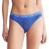 Women's Calvin Klein CK One Cotton Thong Panty QF5733 -Adidas shop 6142443