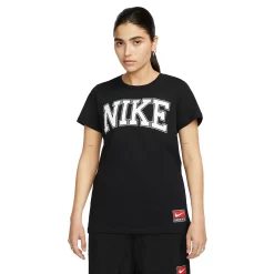 Women's Nike Sportswear Graphic Tee 10 Women's Nike Sportswear Graphic Tee -Adidas shop 6196574 Black