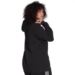 Plus Size adidas Graphic Fleece Hoodie -Adidas shop 6224695 ALT