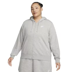 Plus Size Nike Sportswear Club Fleece Full-Zip Hoodie