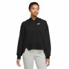Women's Nike Sportswear Club Fleece Oversized Hoodie -Adidas shop 6225183 Black White